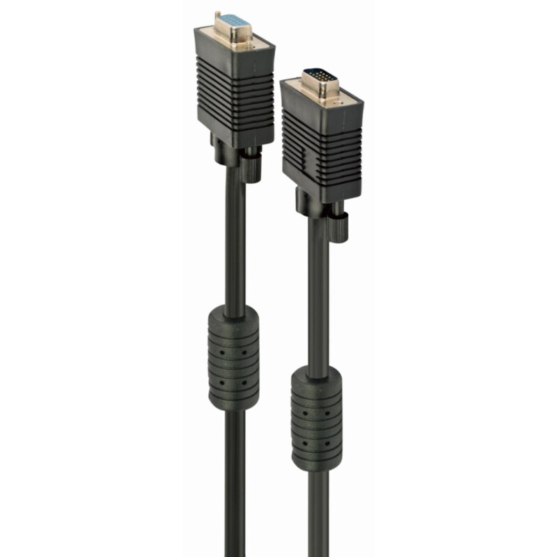 Gembird VGA M/F 1.8m cable VGA 1,8 m VGA (D-Sub) Negro