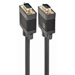 Gembird CC-PPVGA-10-B cable VGA 3 m VGA (D-Sub) Negro
