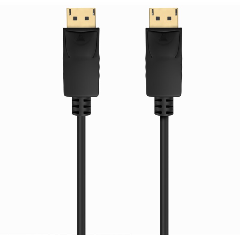 AISENS Cable DISPLAYPORT V1.2 CCS 4K@60Hz, DP/M-DP/M, Negro, 0.5m