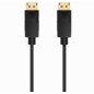 AISENS Cable DISPLAYPORT V1.2 CCS 4K@60Hz, DP/M-DP/M, Negro, 0.5m