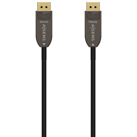 AISENS A155-0608 cable DisplayPort 20 m Negro