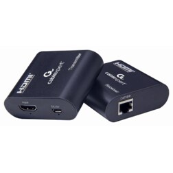 Gembird DEX-HDMI-03 extensor audio/video Negro