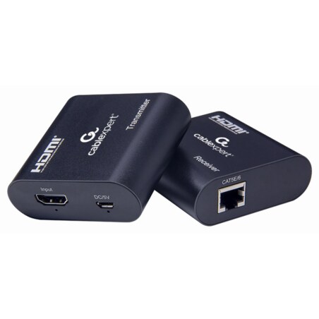 Gembird DEX-HDMI-03 extensor audio/video Negro