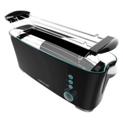 Cecotec 02185 tostadora 7 2 rebanada(s) 1000 W Negro