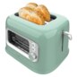 Cecotec RetroVision Green 5 2 rebanada(s) 700 W Verde claro, Acero inoxidable