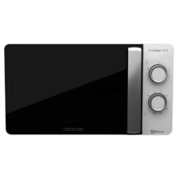 Cecotec 01523 microondas Negro, Blanco Microondas combinado Encimera 20 L 700 W