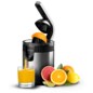 Cecotec Xqueeze RetroJuice 600 Steel Licuadora centrífuga 600 W Negro, Metálico
