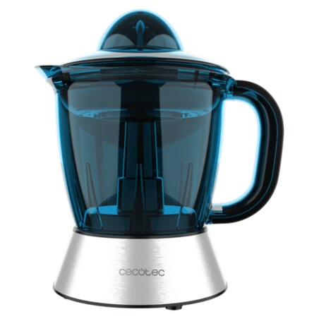 Cecotec 03351 exprimidor Exprimidor lenta 40 W Negro, Azul, Acero inoxidable