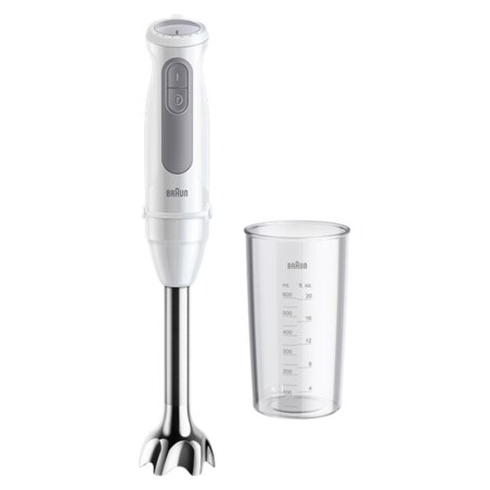 Braun MultiQuick 5 MQ 50001 M Batidora de inmersión 1000 W Gris, Blanco