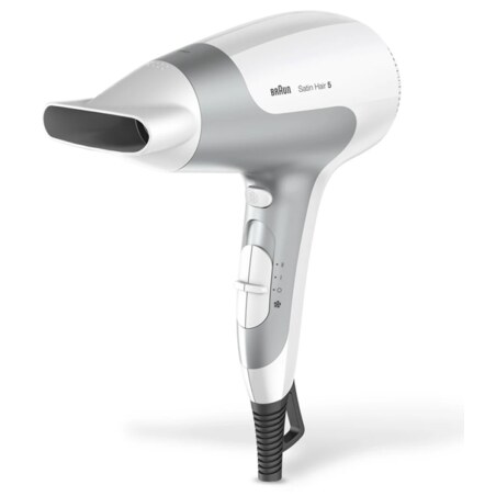 Braun HD580 secador 2500 W Plata, Blanco
