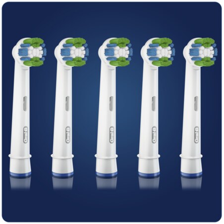 Oral-B Precision Clean 80339350 cepillo de cabello 5 pieza(s) Azul, Blanco