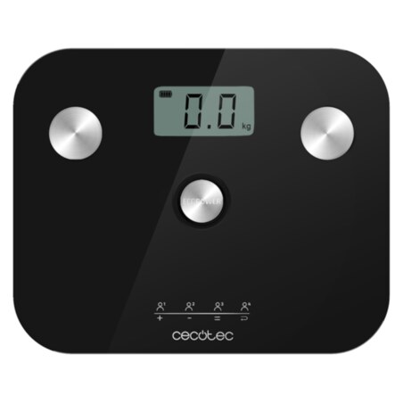 Cecotec Surface Precision EcoPower 10100 Full Healthy Plaza Negro Báscula personal electrónica
