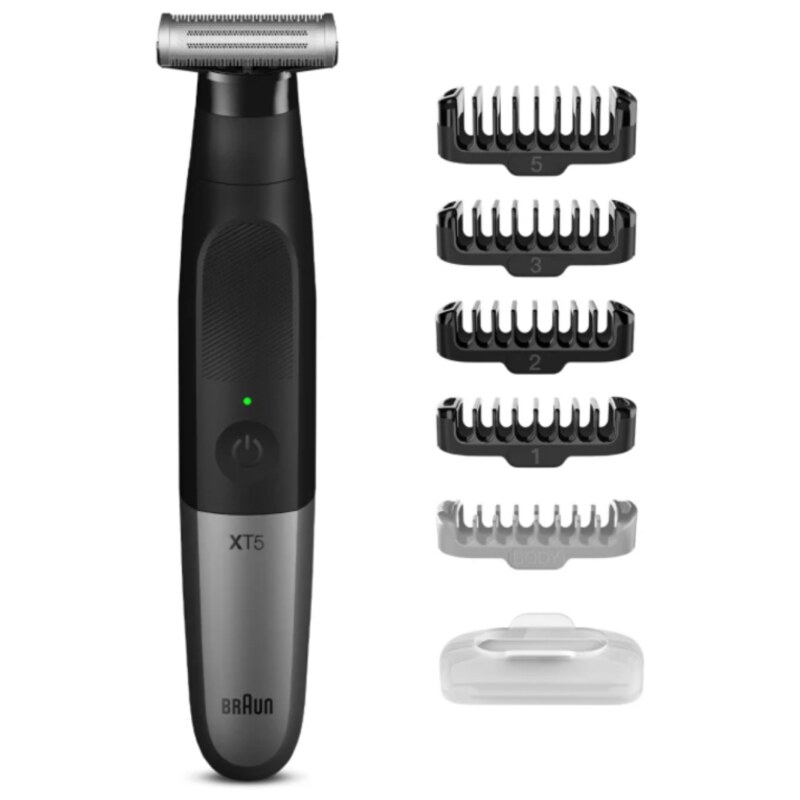 Braun XT5100 cortadora de pelo y maquinilla Negro, Plata