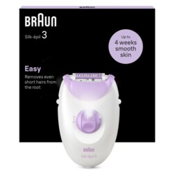 Braun Silk-épil 3 3-000 20 pinzas Púrpura, Blanco