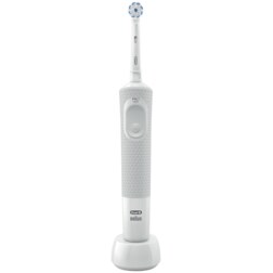 Braun Oral-B Vitality 100 Starter Pack Adulto Cepillo dental oscilante Blanco, Gris