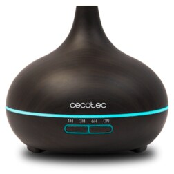 Cecotec Pure Aroma 300 humidificador Ultrasónica 0,3 L Negro, Madera 10 W