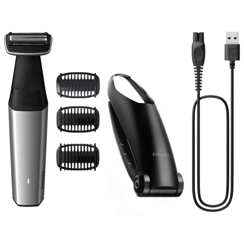 Philips BODYGROOM Series 5000 BG5021/15 Recortador corporal e íntimo impermeable