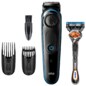 Braun BT3240 depiladora para la barba Batería 39 2 cm Mojado y seco Negro, Azul