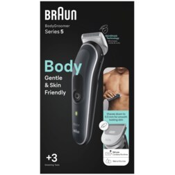 Braun BodyGroomer BG5340 Negro, Plata