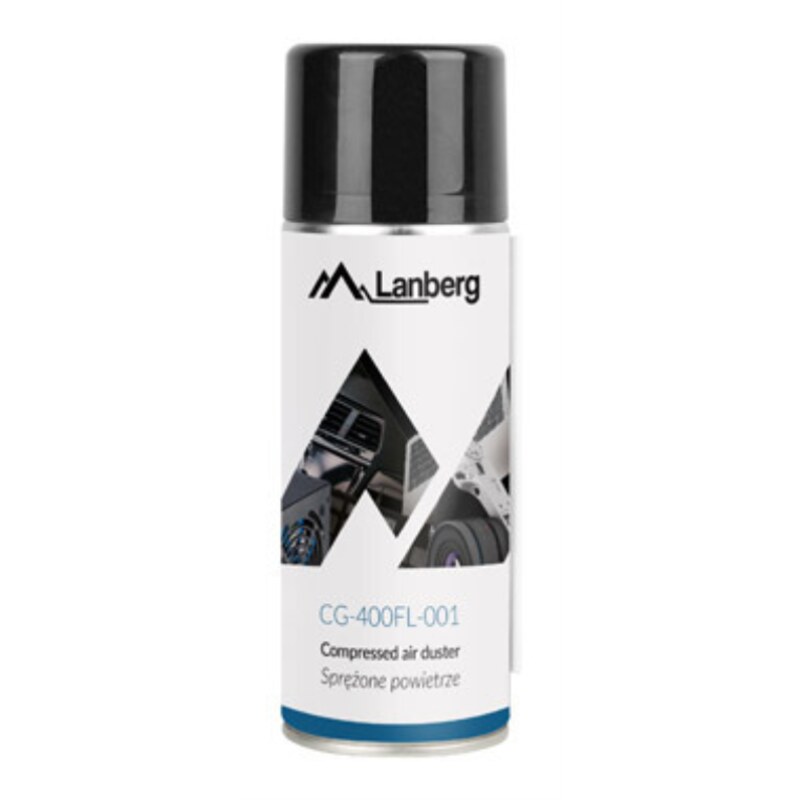 Lanberg CG-400FL-001 limpiador de aire comprimido 400 ml