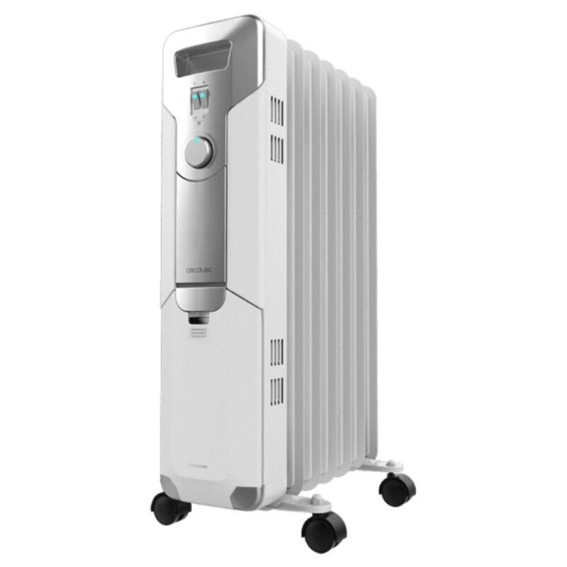 Cecotec 05880 calefactor eléctrico Interior Blanco 1500 W Radiador de aceite eléctrico