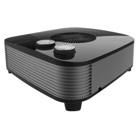 Cecotec 08255 calefactor eléctrico Interior Negro, Gris 2000 W Ventilador eléctrico