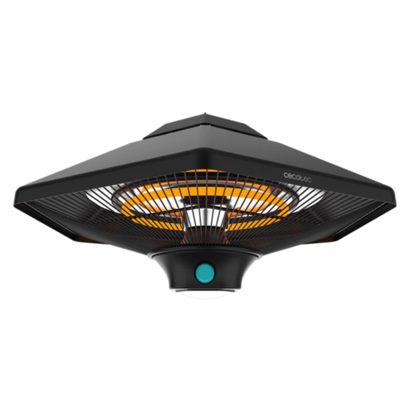 Cecotec ReadyWarm 2000 Power Ceiling Exterior Negro 2000 W Calefactor eléctrico halógeno