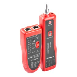 Lanberg NT-0501 comprobador de cables de red Negro, Rojo