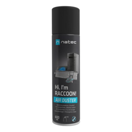 NATEC Racoon Air limpiador de aire comprimido 600 ml