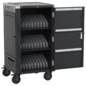 Ewent EW1700 carrito y armario de dispositivo portátil Carro de gestión y carga para dispositivos portátiles Negro, Gris