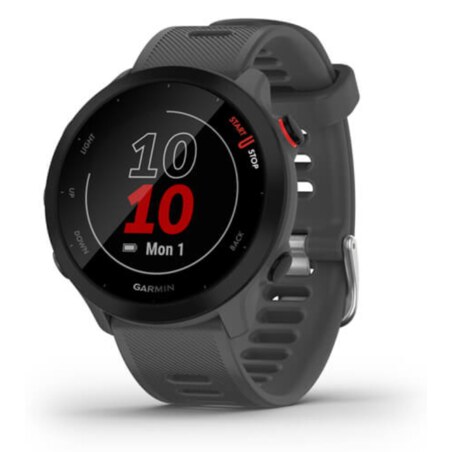 Garmin Forerunner 55 MIP 42 mm Digital 208 x 208 Pixeles Pantalla táctil Gris GPS (satélite)