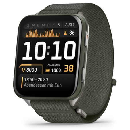 Garmin Venu X1 5,08 cm (2") AMOLED Digital 448 x 486 Pixeles Pantalla táctil Gris Wifi GPS (satélite)