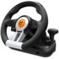 Krom K-Wheel Negro USB Volante + Pedales Analógico/Digital PlayStation 4, Playstation, Playstation 3, Xbox One
