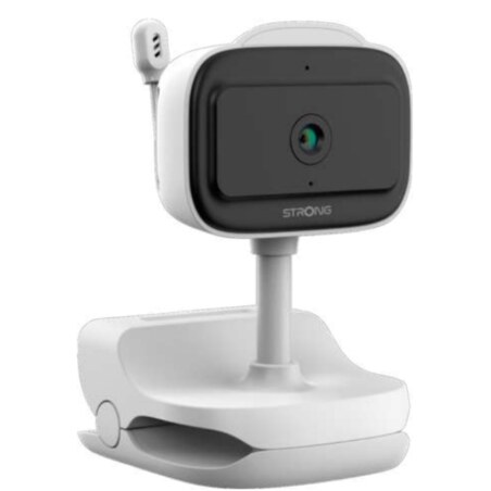 Strong DOVY video-monitor para bebés Wi-Fi Blanco, Negro