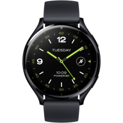 Xiaomi Watch 2 3,63 cm (1.43") AMOLED 46 mm Digital 466 x 466 Pixeles Pantalla táctil Negro Wifi GPS (satélite)