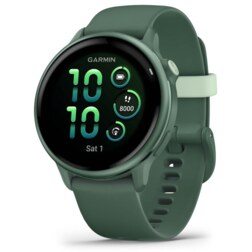 Garmin vívoactive 6 3,05 cm (1.2") AMOLED 42 mm Digital 390 x 390 Pixeles Pantalla táctil Verde Wifi GPS (satélite)