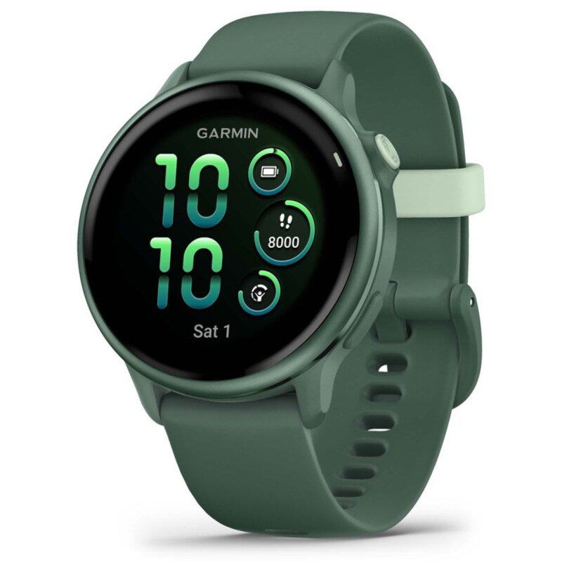 Garmin vívoactive 6 3,05 cm (1.2") AMOLED 42 mm Digital 390 x 390 Pixeles Pantalla táctil Verde Wifi GPS (satélite)