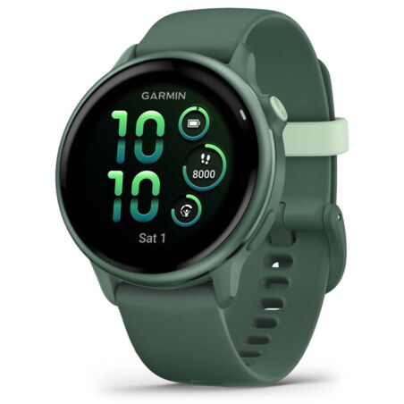 Garmin vívoactive 6 3,05 cm (1.2") AMOLED 42 mm Digital 390 x 390 Pixeles Pantalla táctil Verde Wifi GPS (satélite)