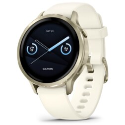Garmin Venu 4 3,05 cm (1.2") AMOLED 41 mm Digital 390 x 390 Pixeles Pantalla táctil Oro Wifi GPS (satélite)