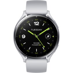 Xiaomi Watch 2 3,63 cm (1.43") AMOLED 46 mm Digital 466 x 466 Pixeles Pantalla táctil Plata Wifi GPS (satélite)
