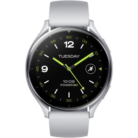 Xiaomi Watch 2 3,63 cm (1.43") AMOLED 46 mm Digital 466 x 466 Pixeles Pantalla táctil Plata Wifi GPS (satélite)