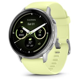 Garmin Venu 010-03014-02 Relojes inteligentes y deportivos 3,56 cm (1.4") AMOLED 45 mm Digital 454 x 454 Pixeles Pantalla táctil