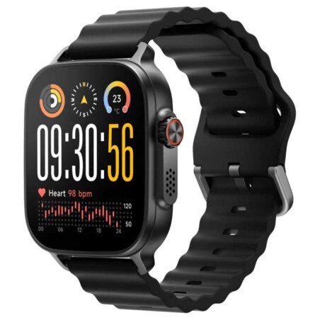 realme Watch 5 5 cm (1.97") AMOLED Digital 390 x 450 Pixeles Pantalla táctil Negro GPS (satélite)