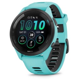 Garmin Forerunner 265 3,3 cm (1.3") AMOLED 46 mm Digital 416 x 416 Pixeles Pantalla táctil Negro, Azul Wifi GPS (satélite)