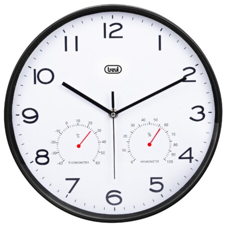 Trevi OM 3510 T Reloj despertador analógico Negro