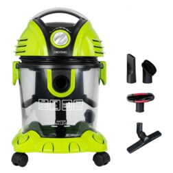 Cecotec Wet&Dry T 15 L Aspiradora de tambor Seca y húmeda 1200 W Sin bolsa