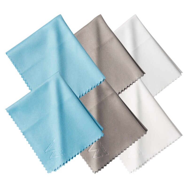 Ewent EW5635 trapo para limpiar Microfibra Azul, Gris, Blanco 6 pieza(s)