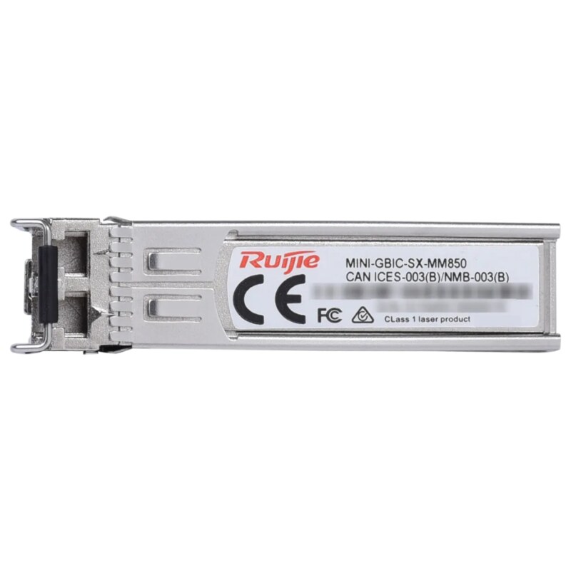 Ruijie Networks RG-MINI-GBIC-SXMM850 red modulo transceptor Fibra óptica 1000 Mbit/s SFP 850 nm