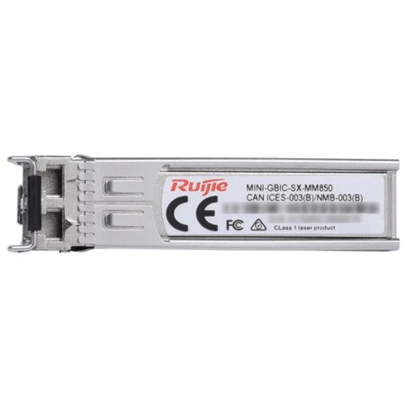Ruijie Networks RG-MINI-GBIC-SXMM850 red modulo transceptor Fibra óptica 1000 Mbit/s SFP 850 nm