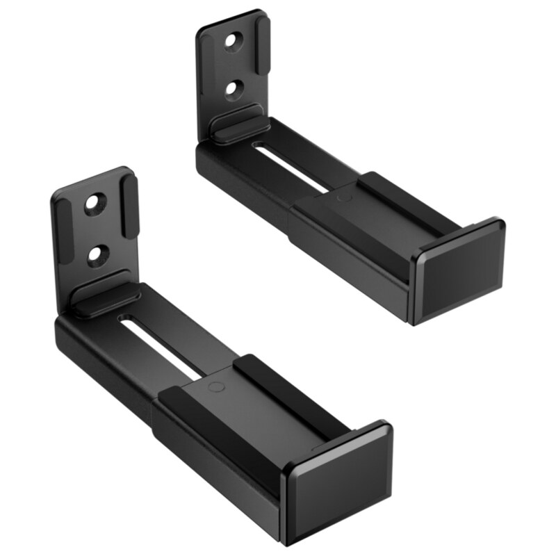 AISENS Soporte Universal de Pared para Barra de Sonido, Negro